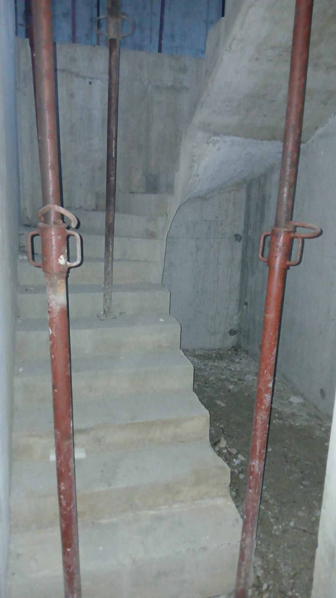 Ferraillage — cage d'escalier
